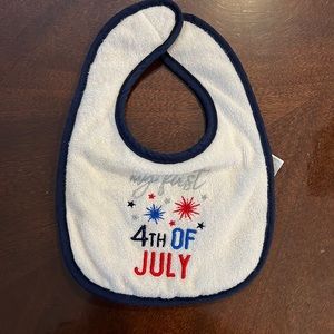 Baby’s bib - My first 4th of July